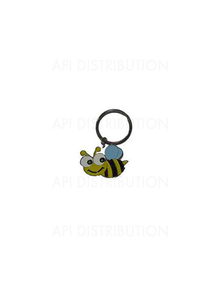 PORTE-CLÉS ABEILLE METAL 6.5CM