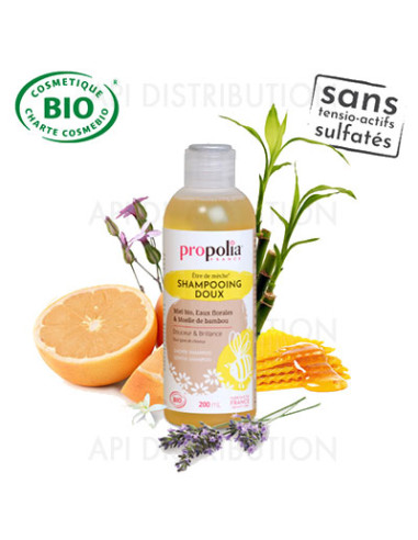 SHAMPOOING DOUX AU MIEL BIO PROPOLIA