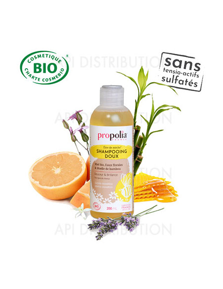 SHAMPOOING DOUX AU MIEL BIO PROPOLIA