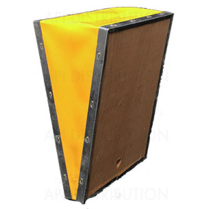 SOUFFLET JAUNE PVC