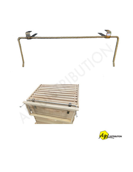 SUPPORT DE CADRES INOX 3 CADRES DADANT