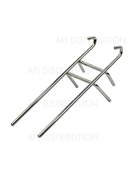 SUPPORT EGOUTTOIR INOX POUR SEAU - ESSENTIEL SUPPORT EGOUTTOIR INOX POUR SEAU - ESSENTIEL