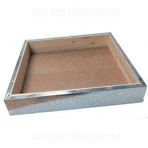 TOIT PLAT BOIS + TOLE POUR RUCHE DADANT 10 CADRES