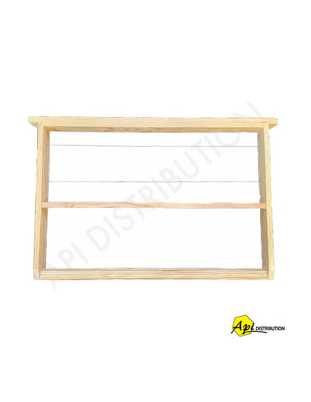 CADRE A MÂLES DADANT CORPS DROIT FILS HORIZONTAUX