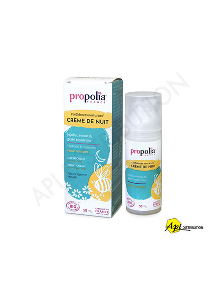 CREME DE NUIT BIO PEAUX NORMALES PROPOLIA
