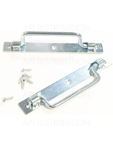 POIGNEES POUR RUCHE LA PAIRE AVEC 6 VIS