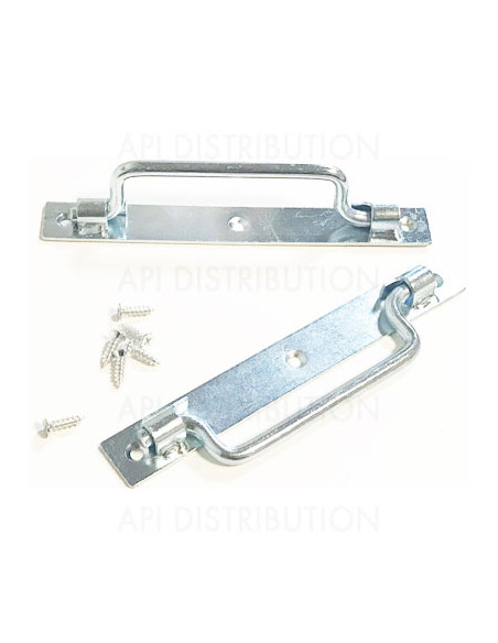 POIGNEES POUR RUCHE LA PAIRE AVEC 6 VIS