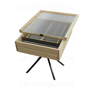 CERIFICATEUR SOLAIRE ORIENTABLE INOX ET BOIS