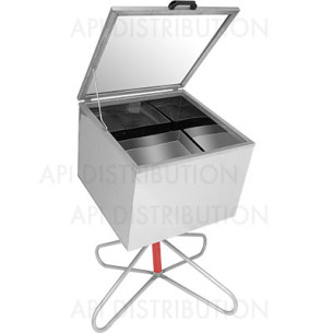 CERIFICATEUR SOLAIRE INOX ORIENTABLE 70X70 HX50 A DOUBLE PAROI "SOLARIS" LEGA