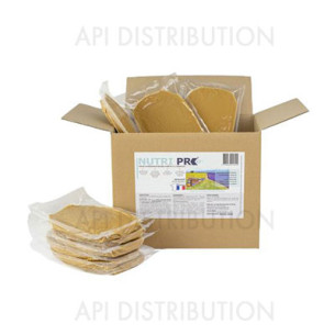 NUTRIPRO + PÂTE AVEC 25% DE PROTÉINE CARTON DE 10 PORTIONS DE 450GR