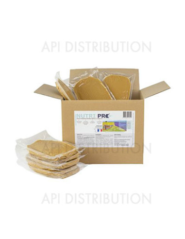 NUTRIPRO + PÂTE AVEC 25% DE PROTÉINE CARTON DE 10 PORTIONS DE 450GR