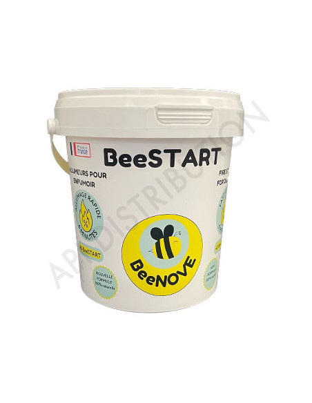 ALLUMEURS POUR ENFUMOIR BeeSTART FORMULE 100% NATURELLE SEAU DE 45 BATÔNNETS