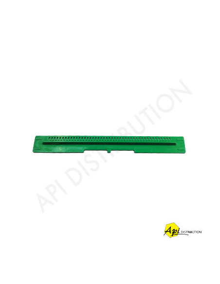 ENTREE PLASTIQUE RUCHETTE 6 CADRES NICOT VERTE