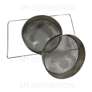 PASSOIRE INOX DOUBLE A COULISSE