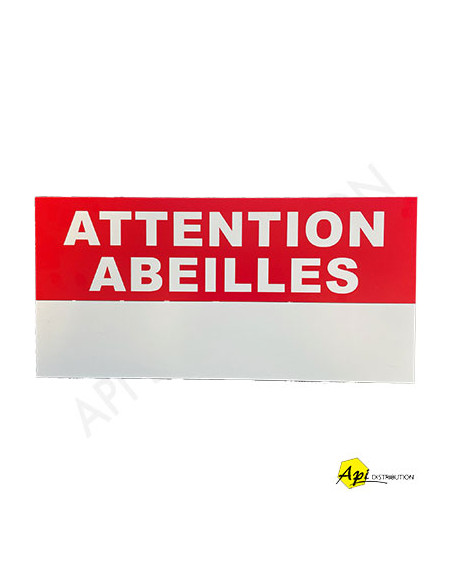 PANNEAU ATTENTION ABEILLES