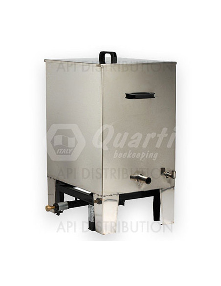 CHAUDIERE A CIRE RECTANGULAIRE 15 CADRES - QUARTI