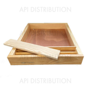 NOURRISSEUR COUVRE-CADRES DADANT 10 CADRES EN BOIS PARAFFINÉ