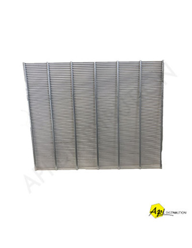 GRILLE A REINE DADANT 12 CADRES 500X500 MM SANS ENCADREMENT