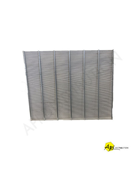 GRILLE A REINE DADANT 12 CADRES 500X500 MM SANS ENCADREMENT