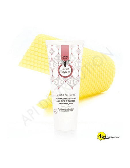 CREME MAINS A LA CIRE D'ABEILLE BIO FRANÇAISE - 75 ML CREME MAINS A LA CIRE D'ABEILLE BIO FRANÇAISE - 75 ML