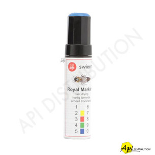 FLACON DE PEINTURE POUR REINE BLEU AVEC PINCEAU APPLICATEUR