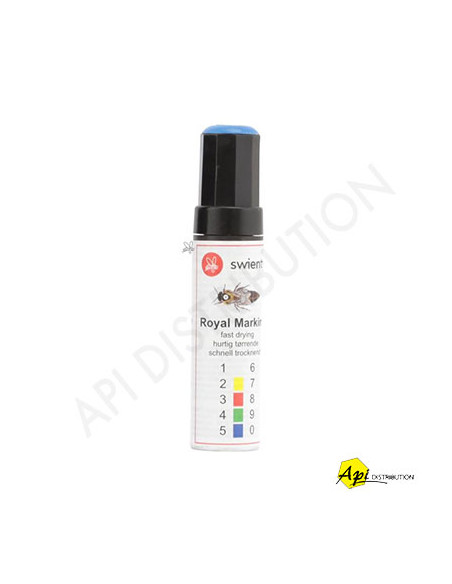 FLACON DE PEINTURE POUR REINE BLEU AVEC PINCEAU APPLICATEUR