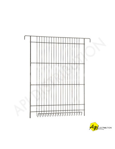 GRILLE SPECIALE D'EXTRACTION TANGENTIELLE QUARTI INOX