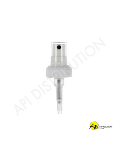 POMPE SPRAY POUR FLACON SIROP 200ML BRUN PP28