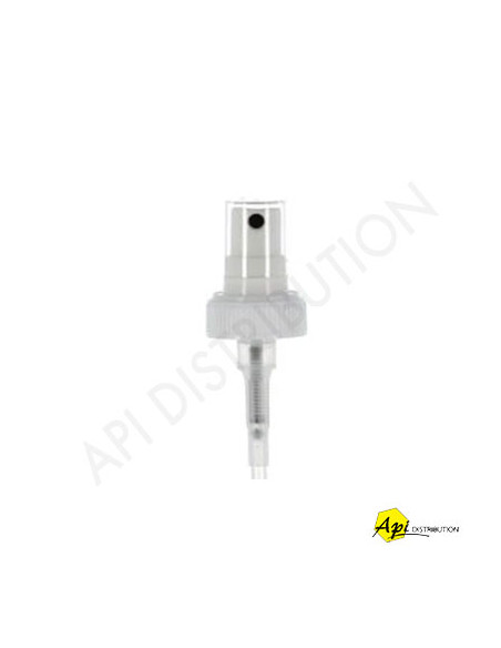 POMPE SPRAY POUR FLACON SIROP 200ML BRUN PP28