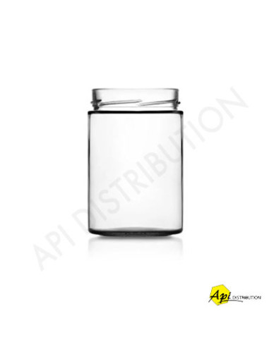 POT VERRE CYLINDRIQUE PLUS 580ml TO82 JUPE HAUTE