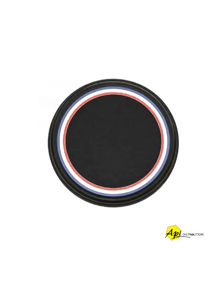 CAPSULES TO 82 NOIR MAT TRICOLORE /100