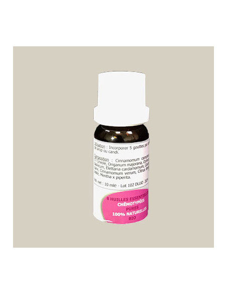 HUILES ESSENTIELLES PREMIUM COMPLEMENT ALIMENTAIRE POUR ABEILLES 10ML