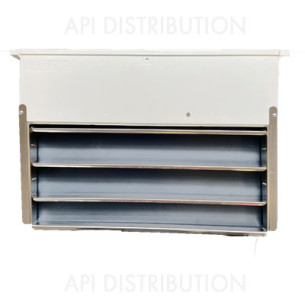 CADRE D'ELEVAGE DADANT INOX AVEC NOURRISSEUR PLASTIQUE ET 3 BARRETTES AMOVIBLES