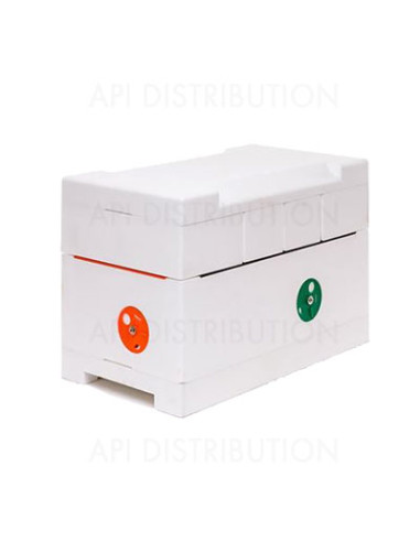 RUCHETTE QUADRI HIVES DE FECONDATION EN POLYSTYRENE SANS CADRONS