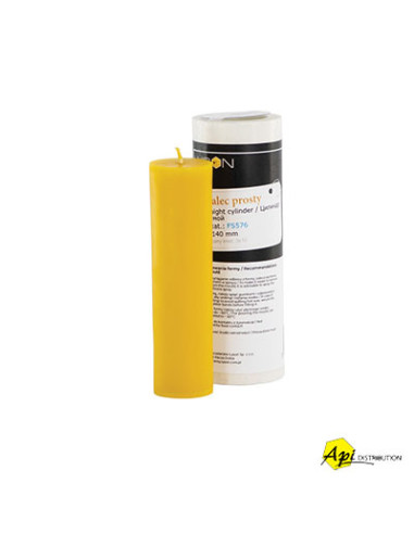 MOULE À BOUGIE CYLINDRE DROIT 14CM FS576