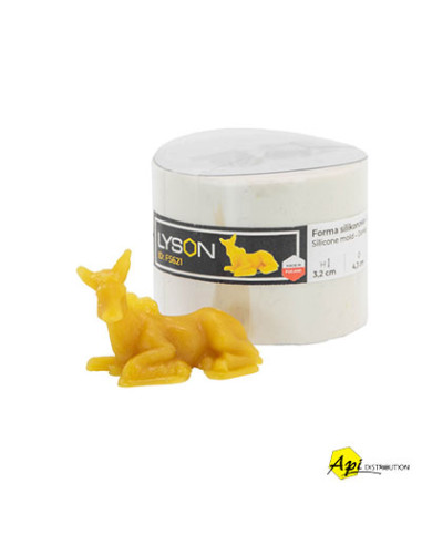 MOULE À BOUGIE ÂNE COUCHÉ FS621