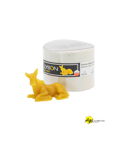 MOULE À BOUGIE ÂNE COUCHÉ FS621