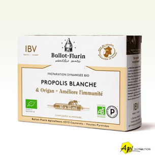 PRÉPARATION DYNAMISÉE BIO PROPOLIS BLANCHE ORIGAN BALLOT-FLURIN