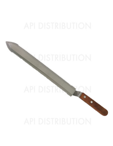 COUTEAU INOX ESSENTIEL DENTELÉ INOX 28CM