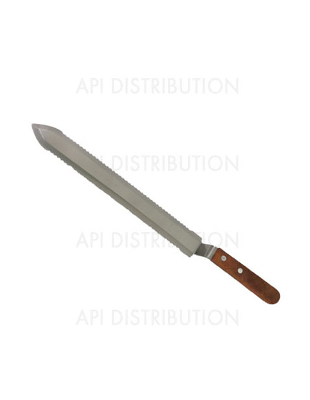 COUTEAU INOX ESSENTIEL DENTELÉ INOX 28CM