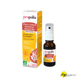 SPRAY DE PROPOLIS BRUNE BIO SANS ALCOOL PROPOLIA