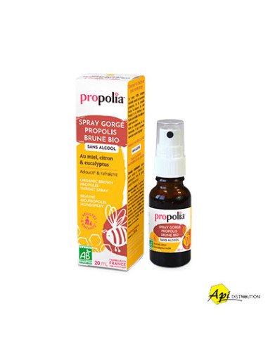 SPRAY DE PROPOLIS BRUNE BIO SANS ALCOOL PROPOLIA