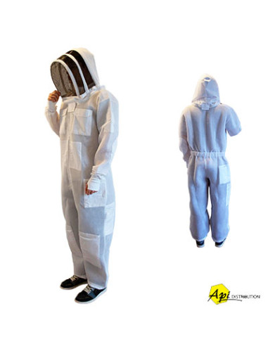 COMBINAISON INTÉGRALE ENTIÈREMENT AÉRÉE AVEC VOILE ANGLAIS TAILLE XL