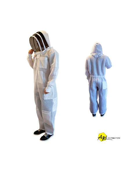 COMBINAISON INTÉGRALE ENTIÈREMENT AÉRÉE AVEC VOILE ANGLAIS TAILLE XL