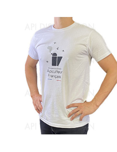 TEE SHIRT BLANC ENFUMOIR TAILLE L