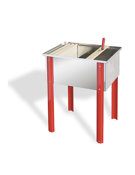 BAC A DESOPERCULER DADANT INOX 65x48x30cm  LEGA