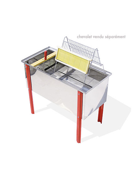 BAC DESOPERCULER DADANT INOX 1 mètre 100x48x42 LEGA