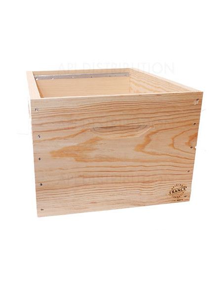 CORPS DADANT A BANDES LISSES MI-BOIS LABEL FRANCE (SANS CADRE) HOFFMANN