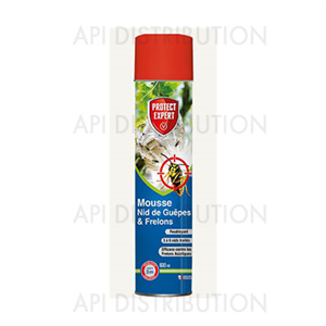 INSECTICIDE ANTI-FRELONS MOUSSE SPECIAL NID 600ML LONGUE PORTEE 3 METRES