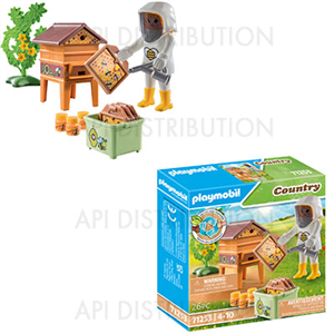 PLAYMOBIL APICULTRICE AVEC SA RUCHE